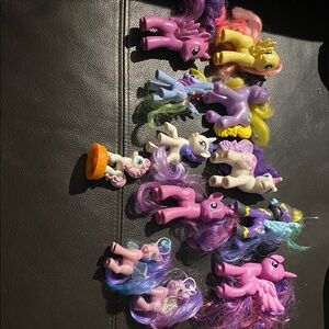 my little pony lot including mini 12 in all includes shadow bolt